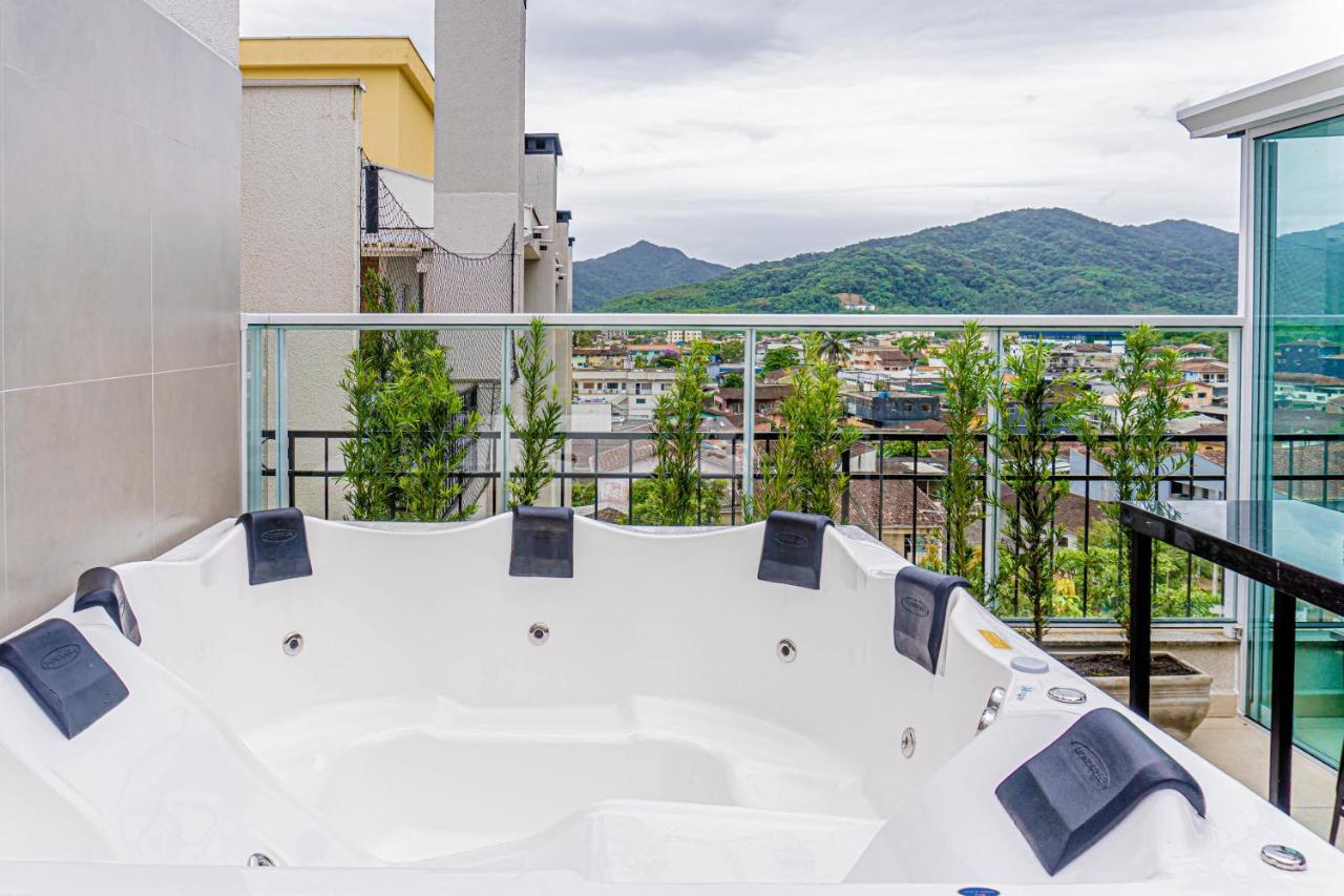Cobertura Premium Hidro 3Quartos 2Vagas Ubatuba Luaran gambar